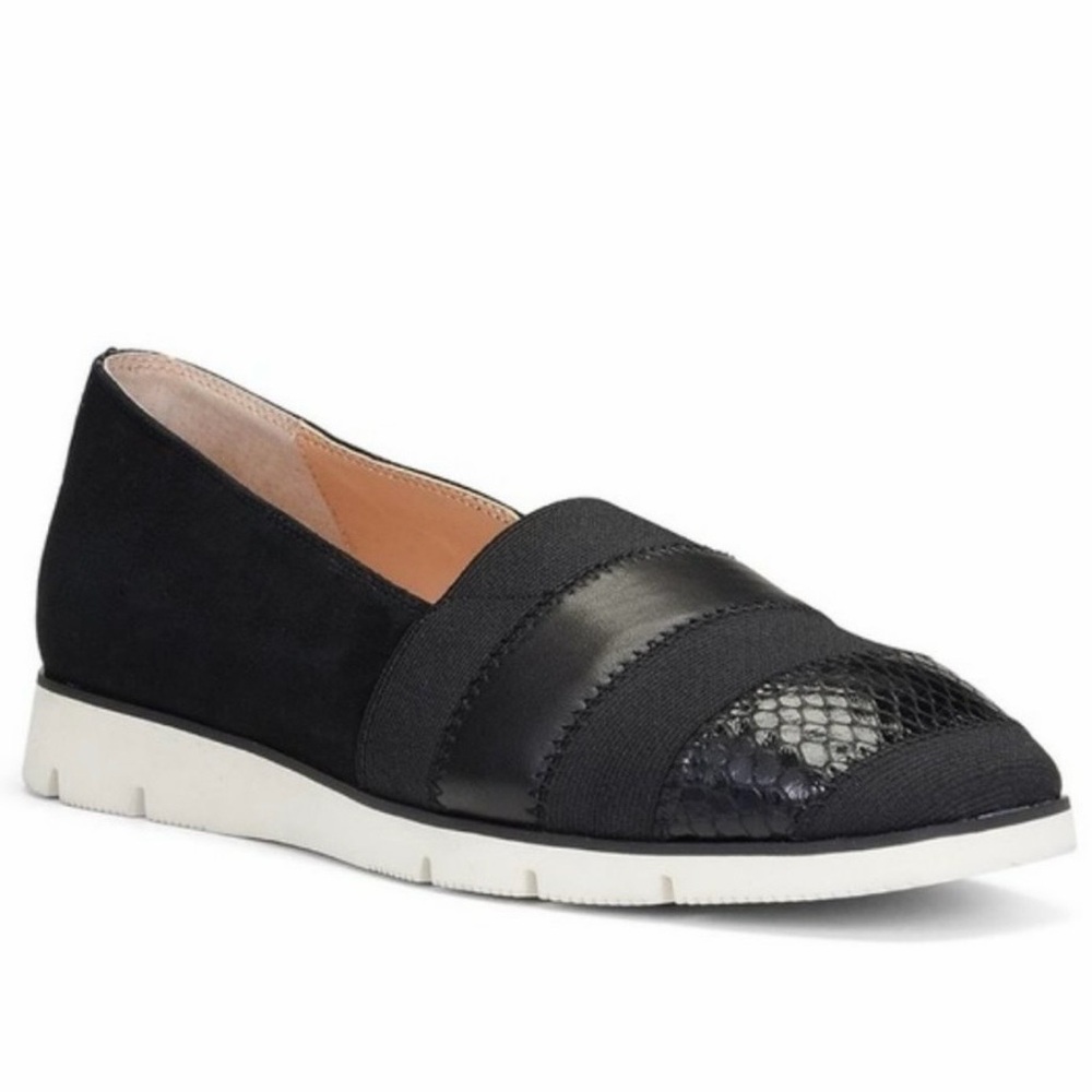 Donald Pliner May Black Slip on Sneakers - Size 8.5